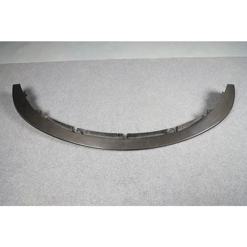 Upgrade Black Series Style Dry Half Carbon Fiber Car Bumper Front Bumper With Lip for  GT GTS Car Parts